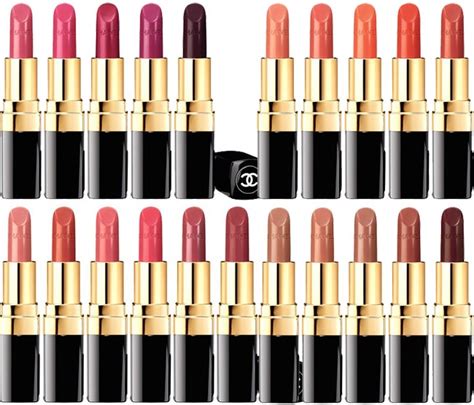 chanel lipstick colours